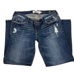 Kids NWT Abercrombie Kids Sz:14 Slim Distressed Blue Jeans
